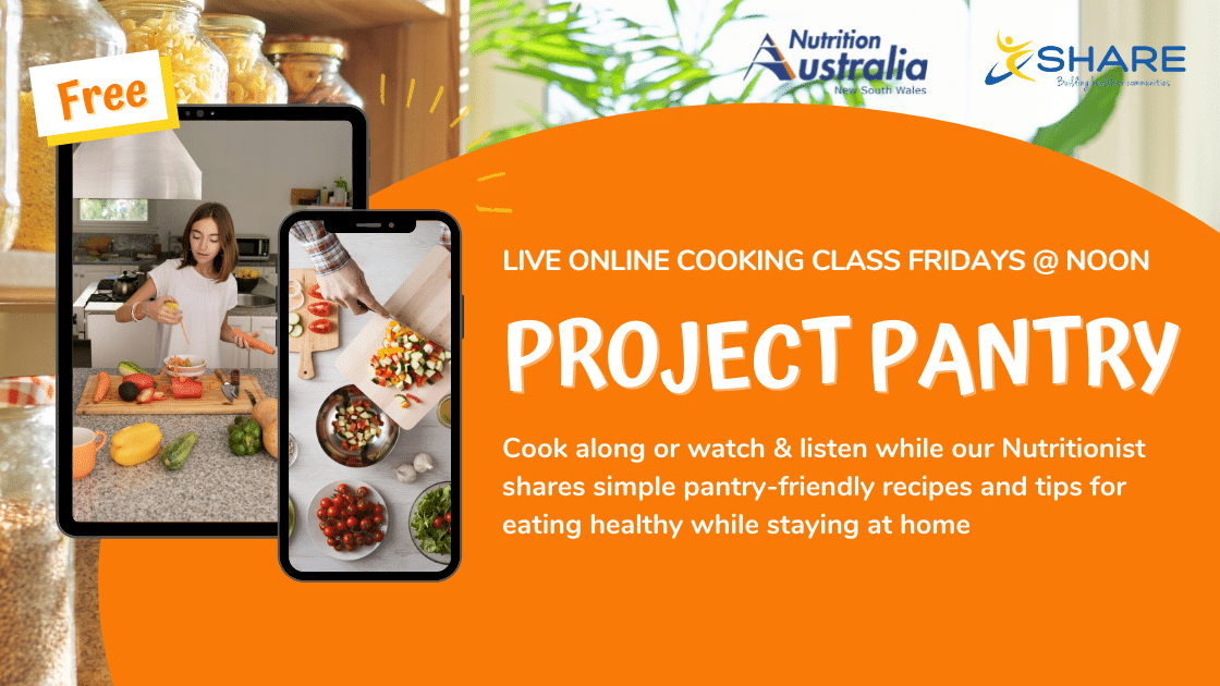 Project Pantry: Free Weekly Cooking Classes