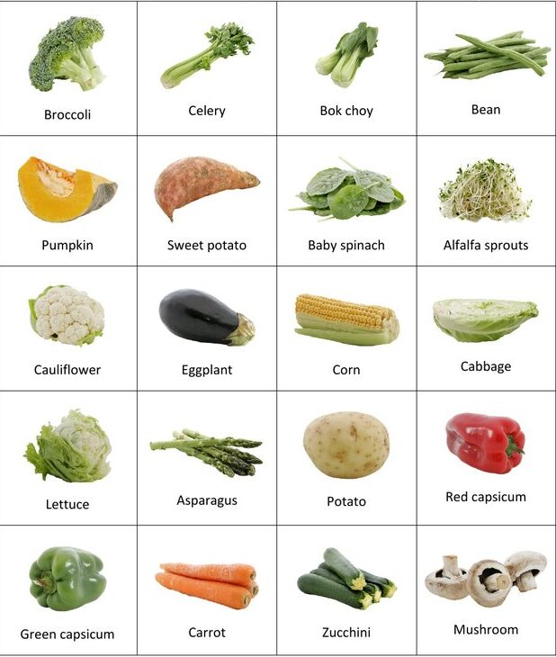 Vegetable Bingo